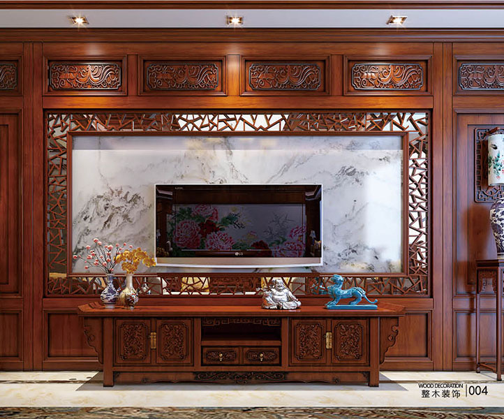整木裝飾004-河北實(shí)木復(fù)合門
