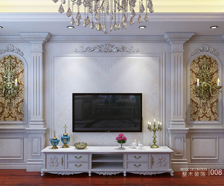 整木裝飾008-河北實木復合門