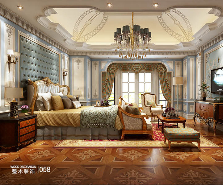 整木裝飾058-河北實木復合門