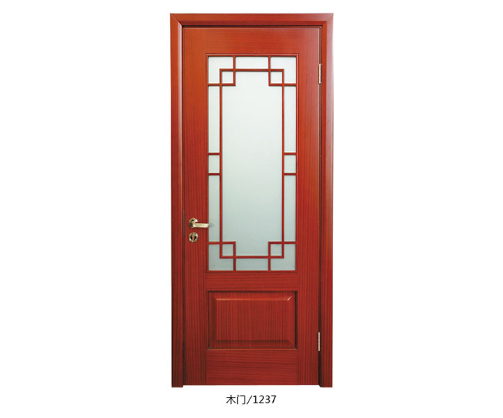 木門1237-河北實木復合門